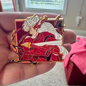 Inuyasha Dog Yaksha Japanese Anime big Enamel Pins TOP